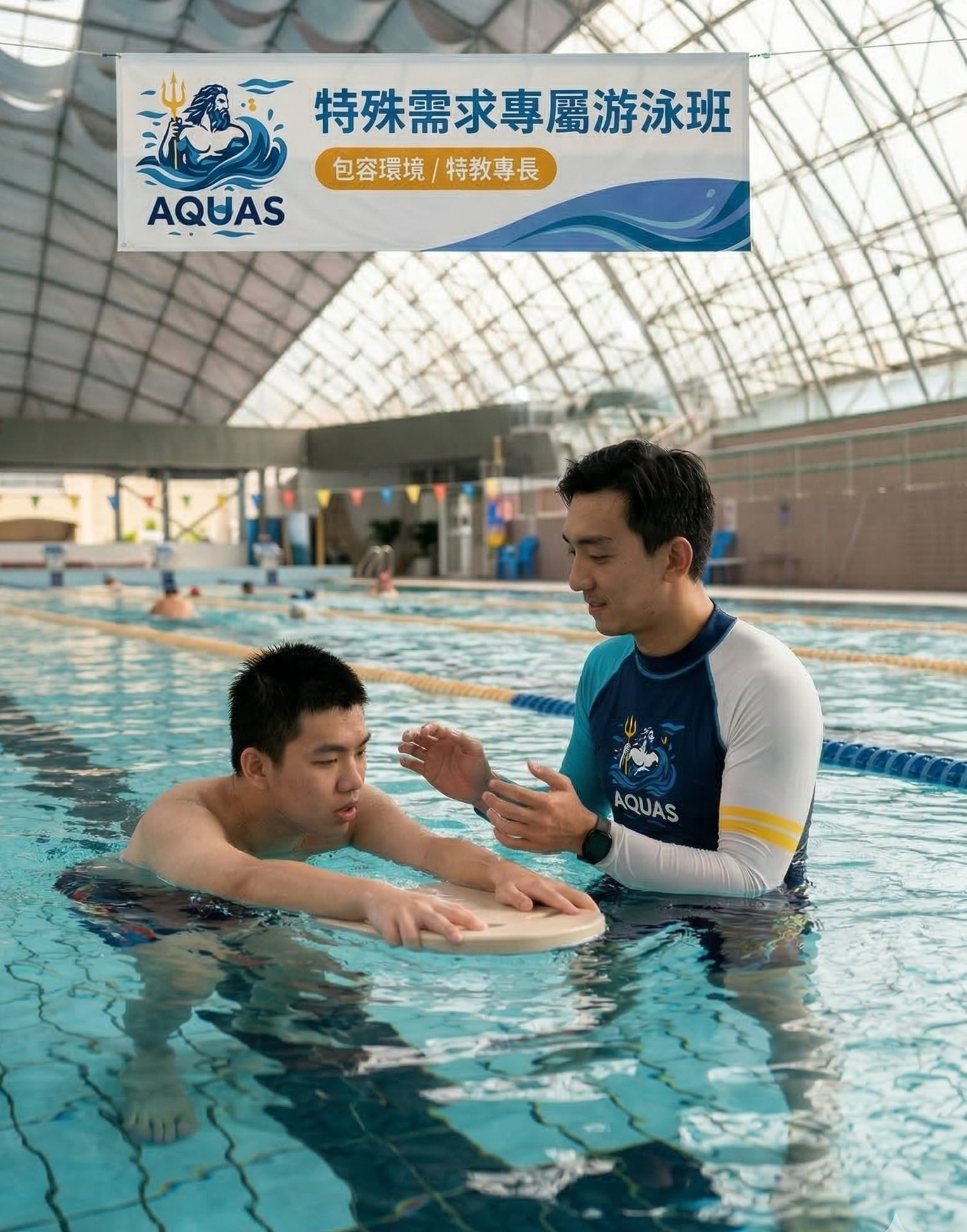 特殊需求專屬游泳班